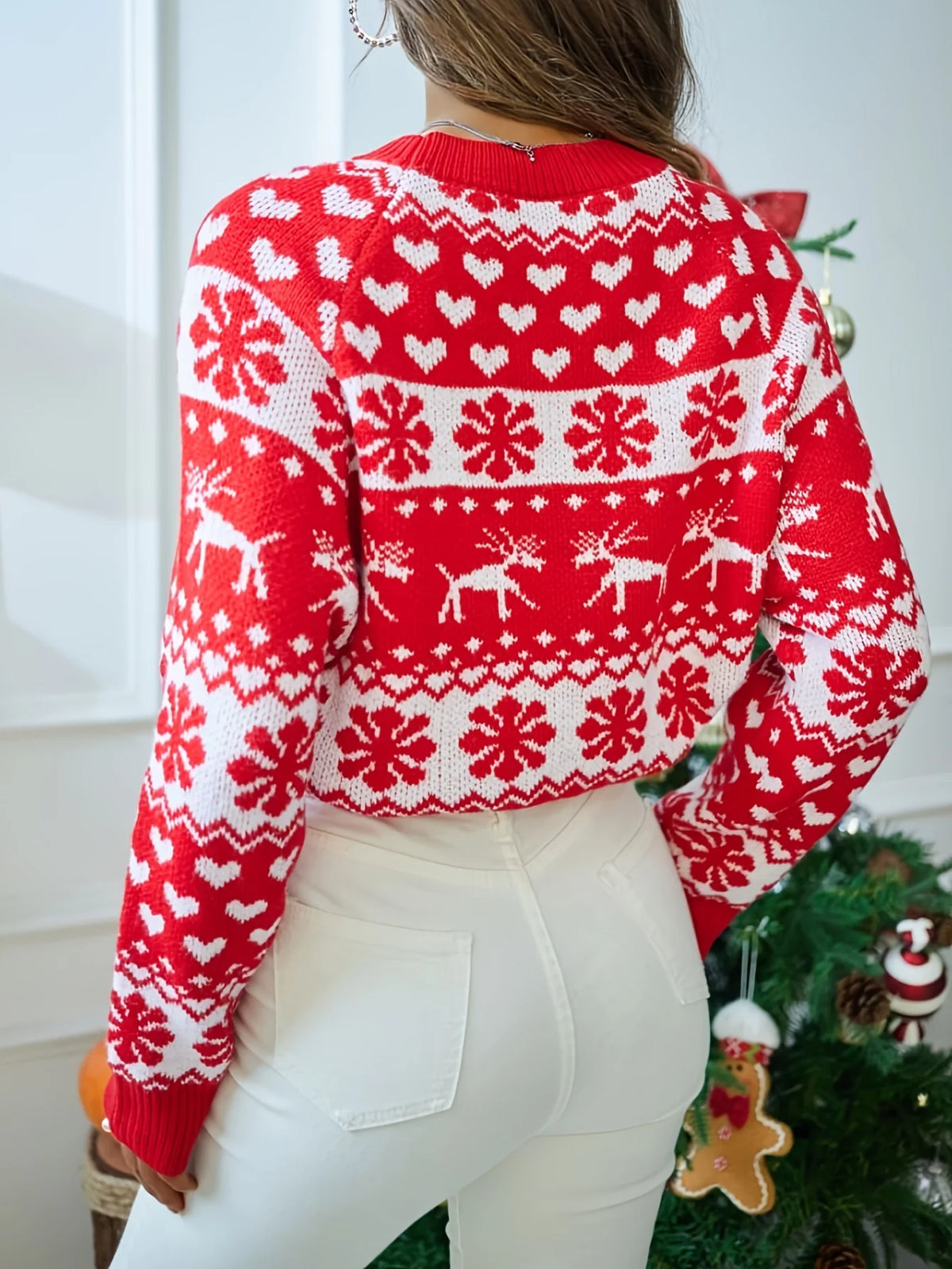 Elsbeth | Women's Festive Fair Isle Jumper