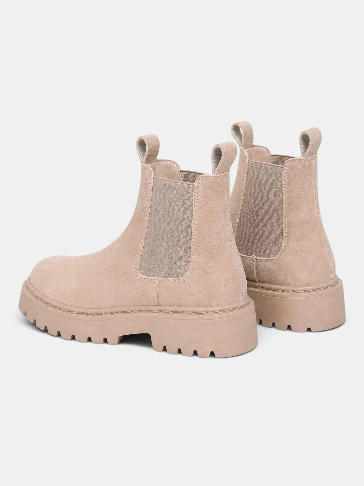 Sabine | Women's Platform Chelsea Ankle Boots with Chunky Sole, Round Toe & Classic Everyday Fit