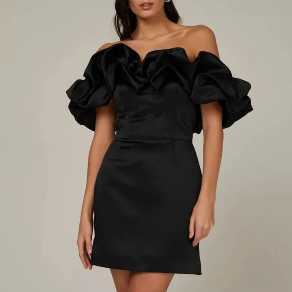 Arabella | Women's Strapless Ruffle Party Dress