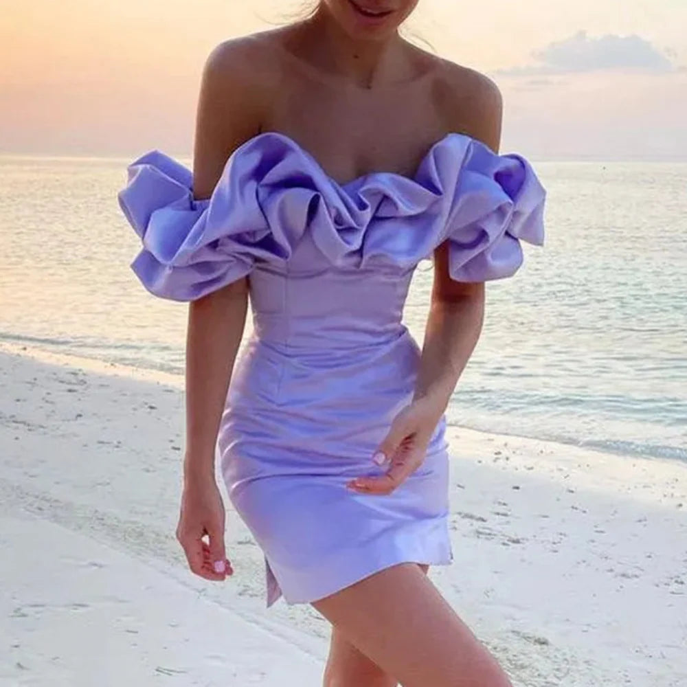 Arabella | Women's Strapless Ruffle Party Dress