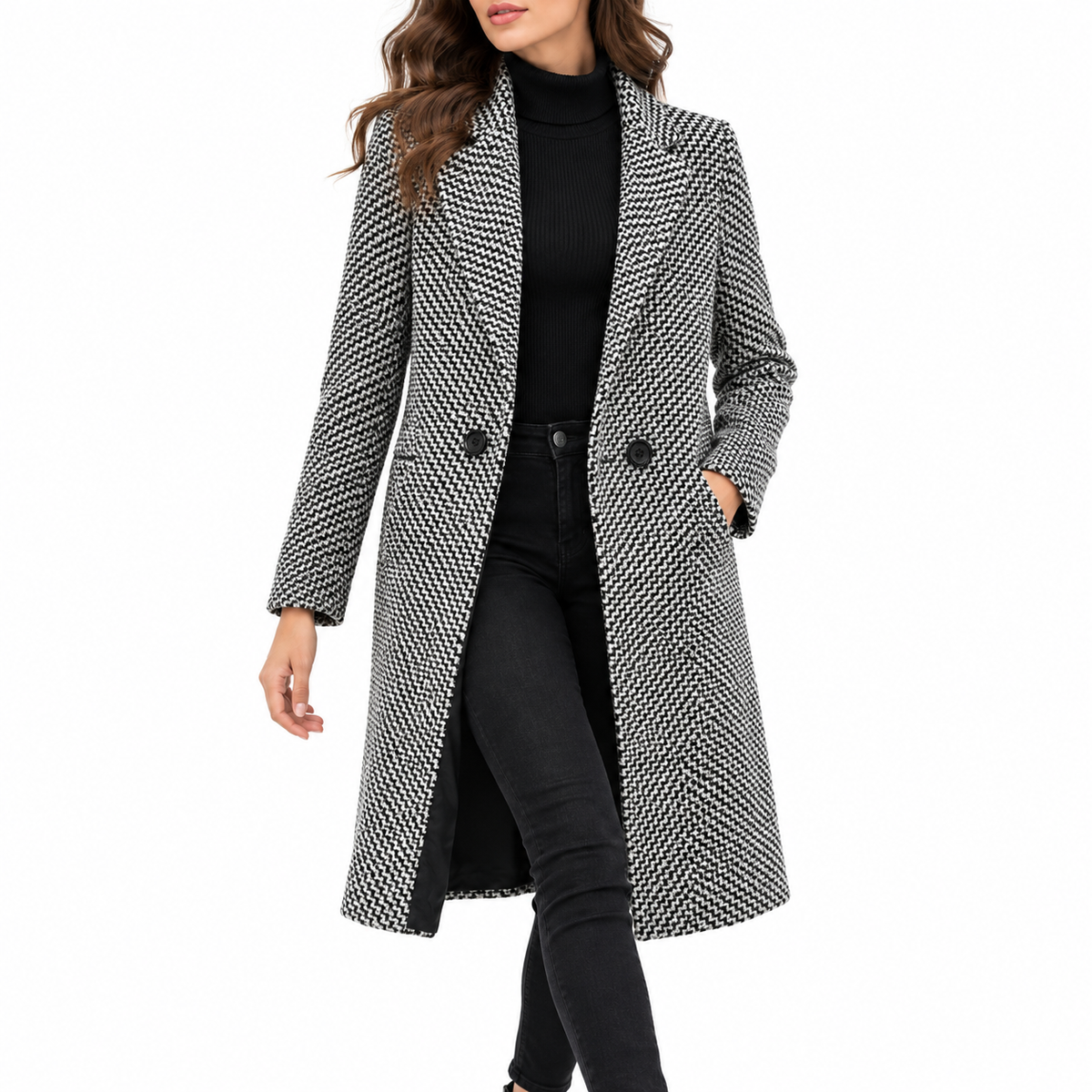 Adelise | Women's Long Wool Coat