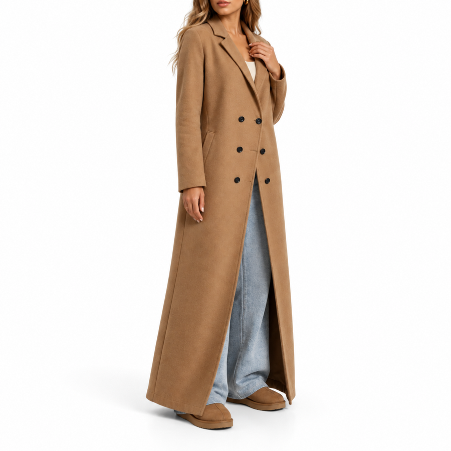 Madeleine | Women's Double-Breasted Wool Coat