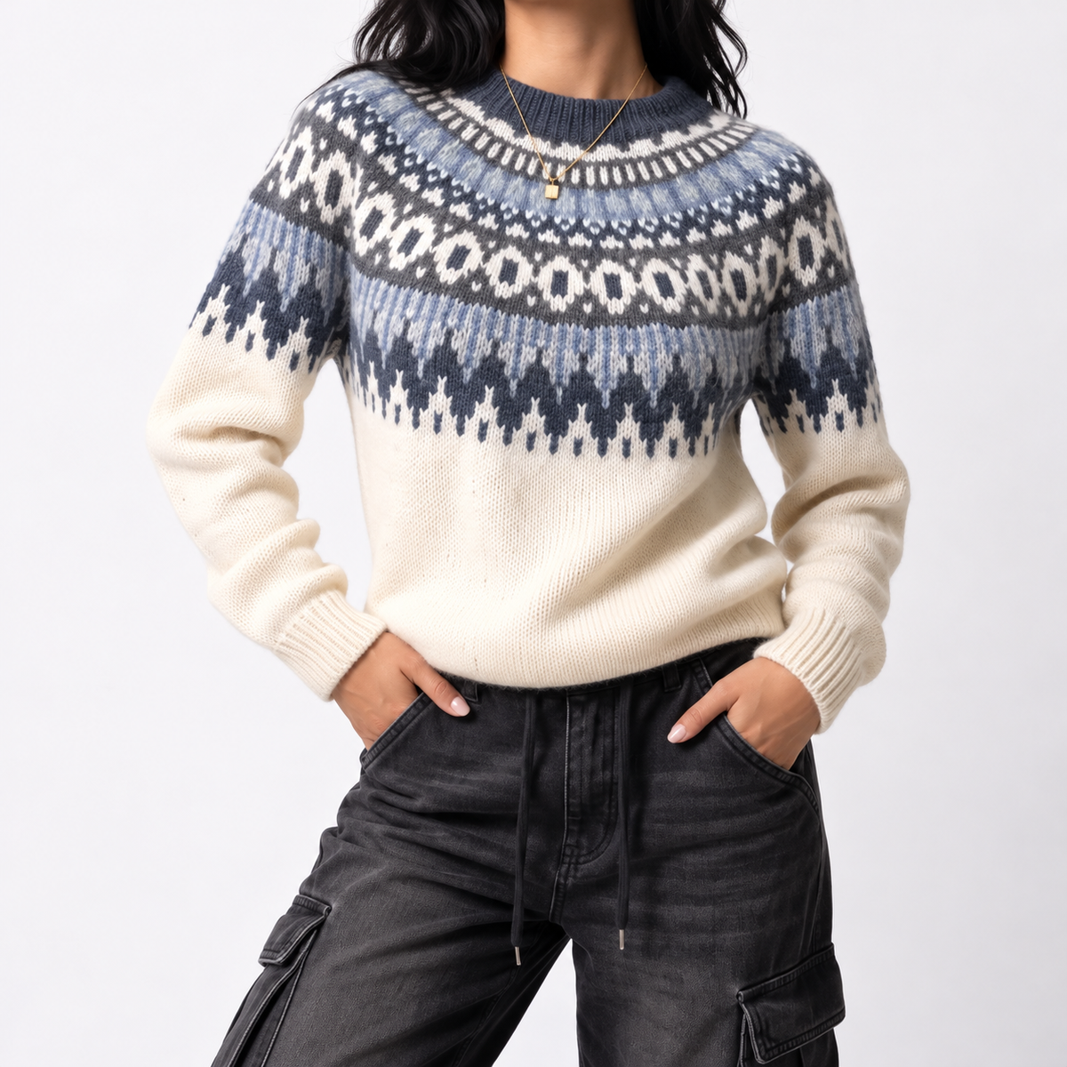 Astrid | Women's Fair Isle Knit Jumper