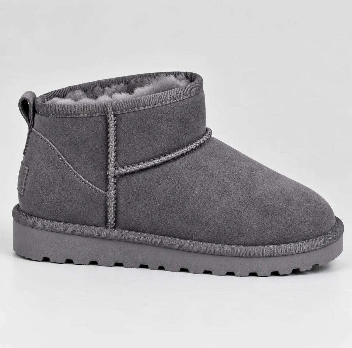 Corinne | Women's Suede-Look Faux-Fur Lined Winter Ankle Boots with Sturdy Grip Sole & Cosy Fit
