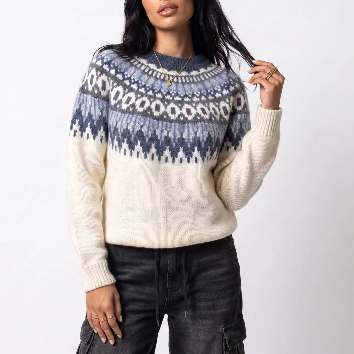 Astrid | Women's Fair Isle Knit Jumper