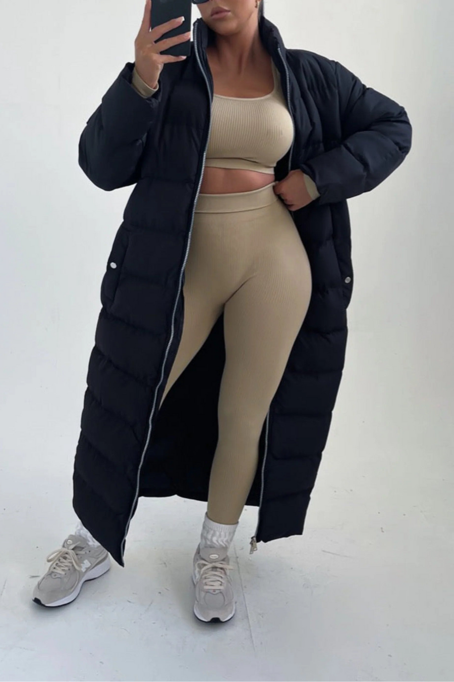 Evelisse | Women's Longline Maxi Puffer Coat