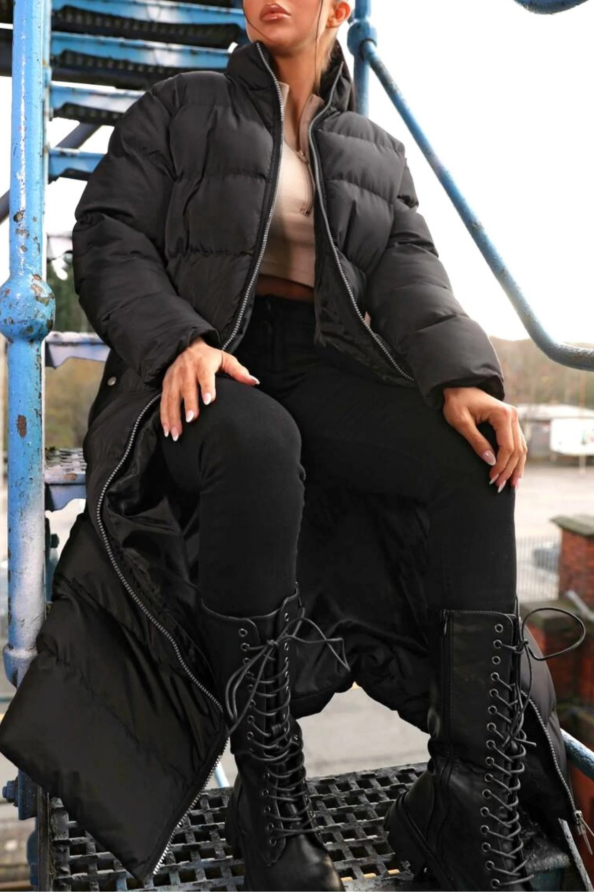 Marcelle | Women's Longline Midi Puffer Coat