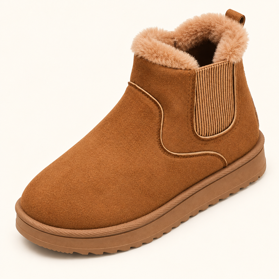 Elva | Women's Platform Ankle Boots – Cosy Winter Style