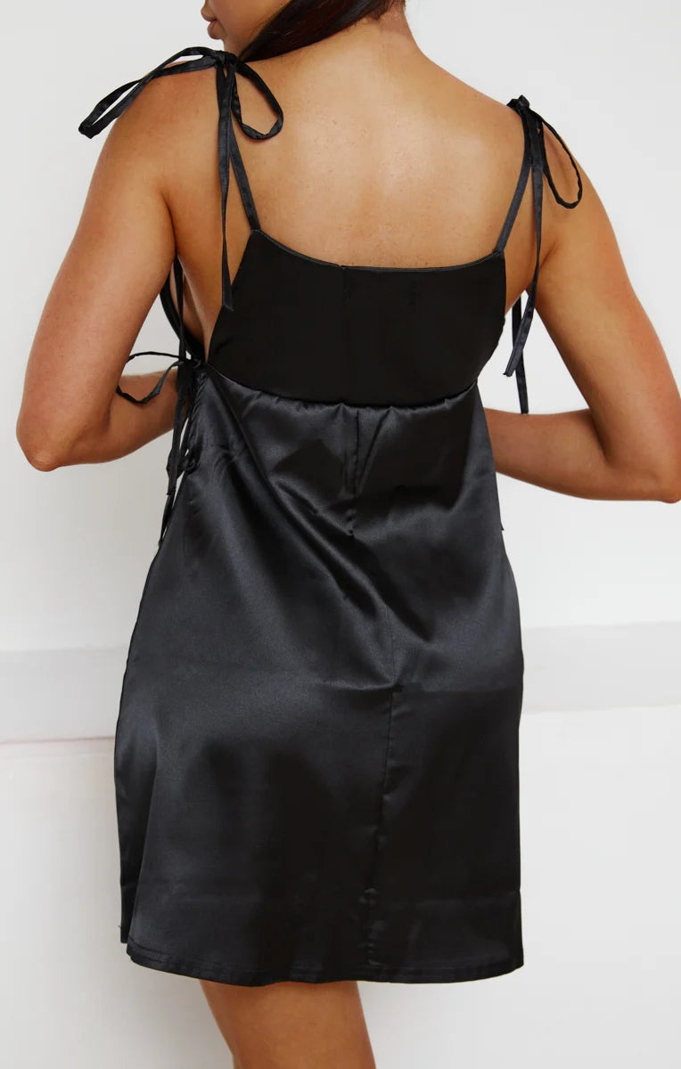 Marceline | Women's Satin Christmas Party Dress