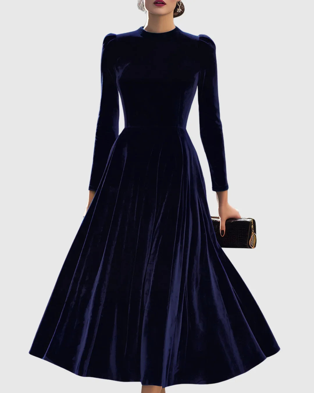 Evelina | Women's Velvet Christmas Party Dress