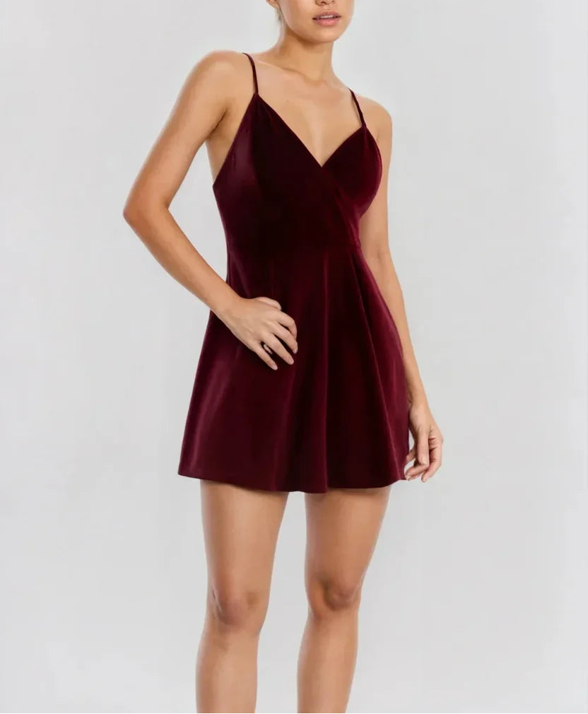 Ameliane | Women's Velvet Christmas Party Dress