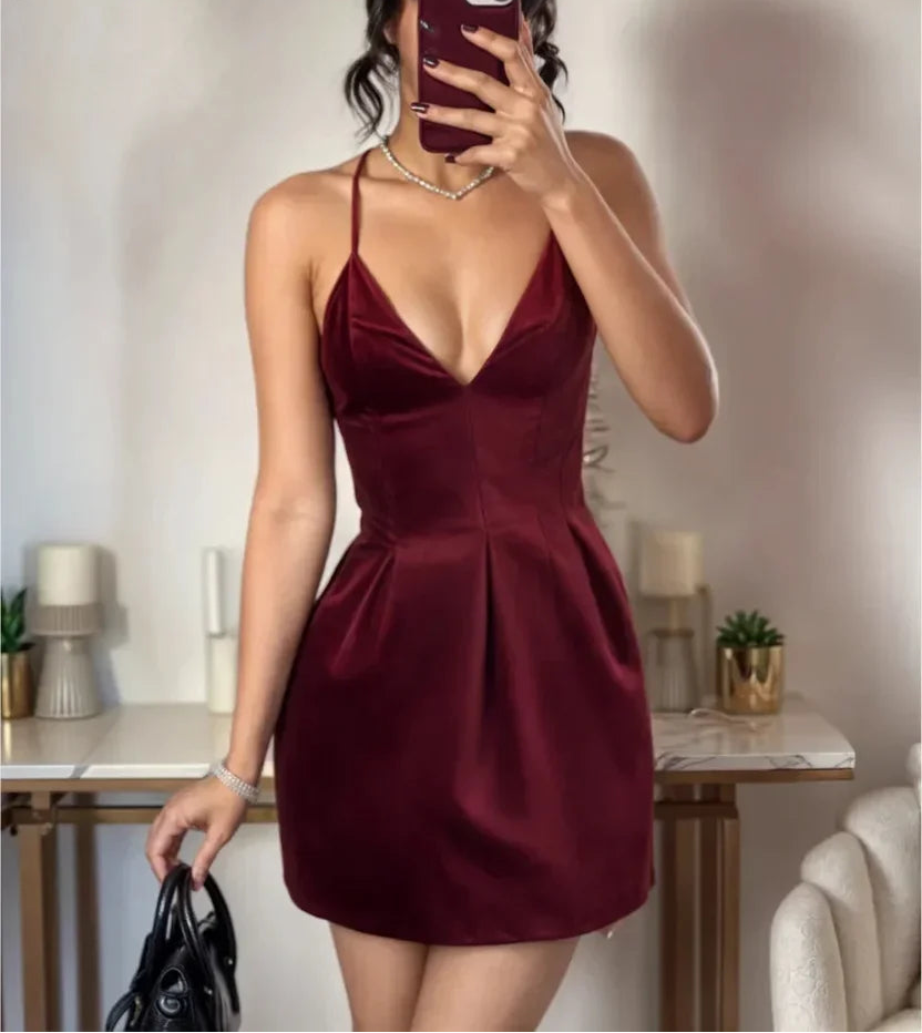 Ameliane | Women's Velvet Christmas Party Dress