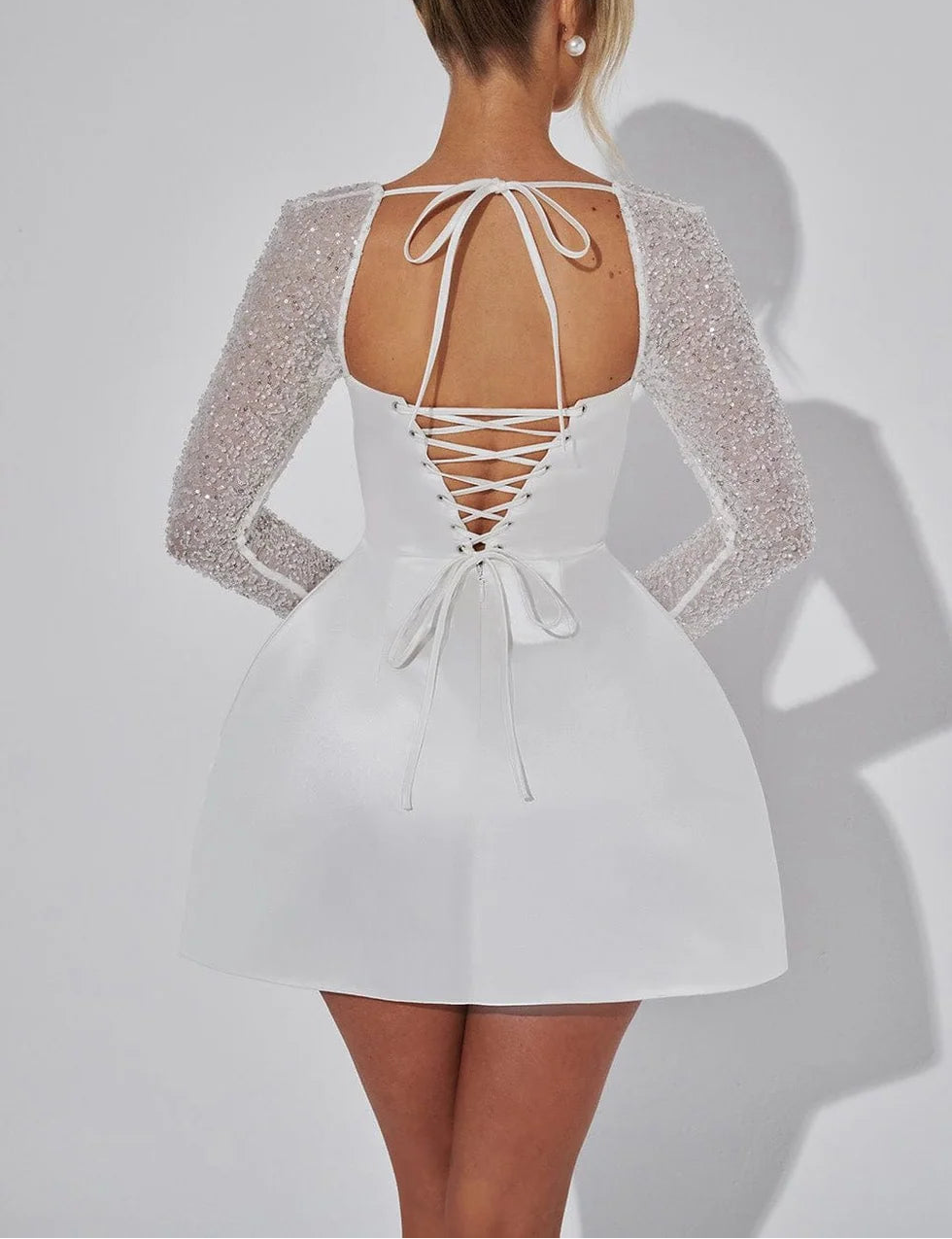 Celestia | Women's Satin Christmas Party Dress